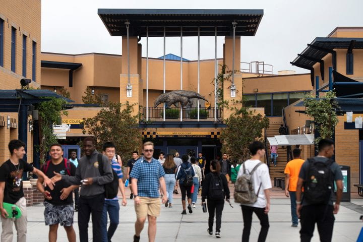 UC Irvine was additionally lauded for social mobility, several undergraduate programs and its support of veteran students. Steve Zylius / UC Irvine