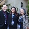 Engineering alumna Wendy Robello ’04 attended the Hall of Fame event with her friends and family. She is pictured here with her parents. 