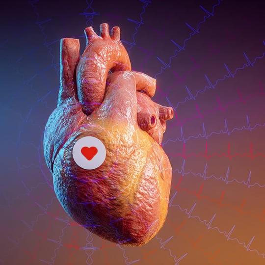a heart 